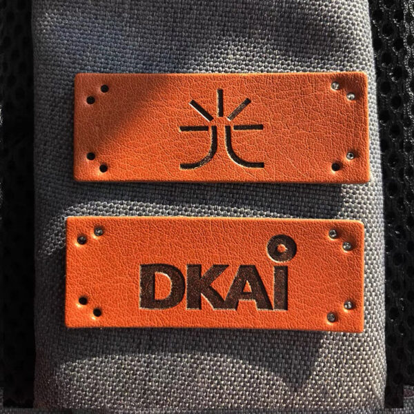 custom pu leather patch
