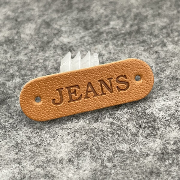 custom pu leather patch