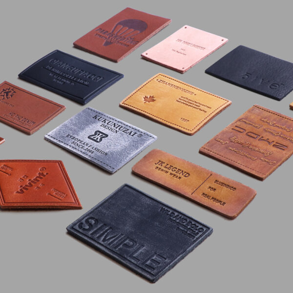 custom pu leather patch